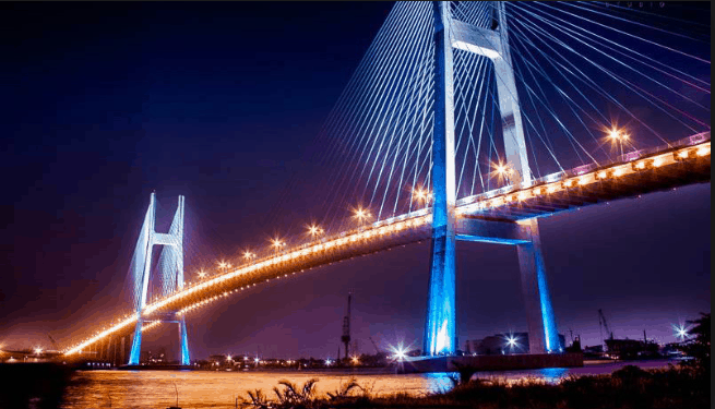 Cầu Mỹ Thuận - Điểm nhấn du lịch cầu dây văng tại Vĩnh Long